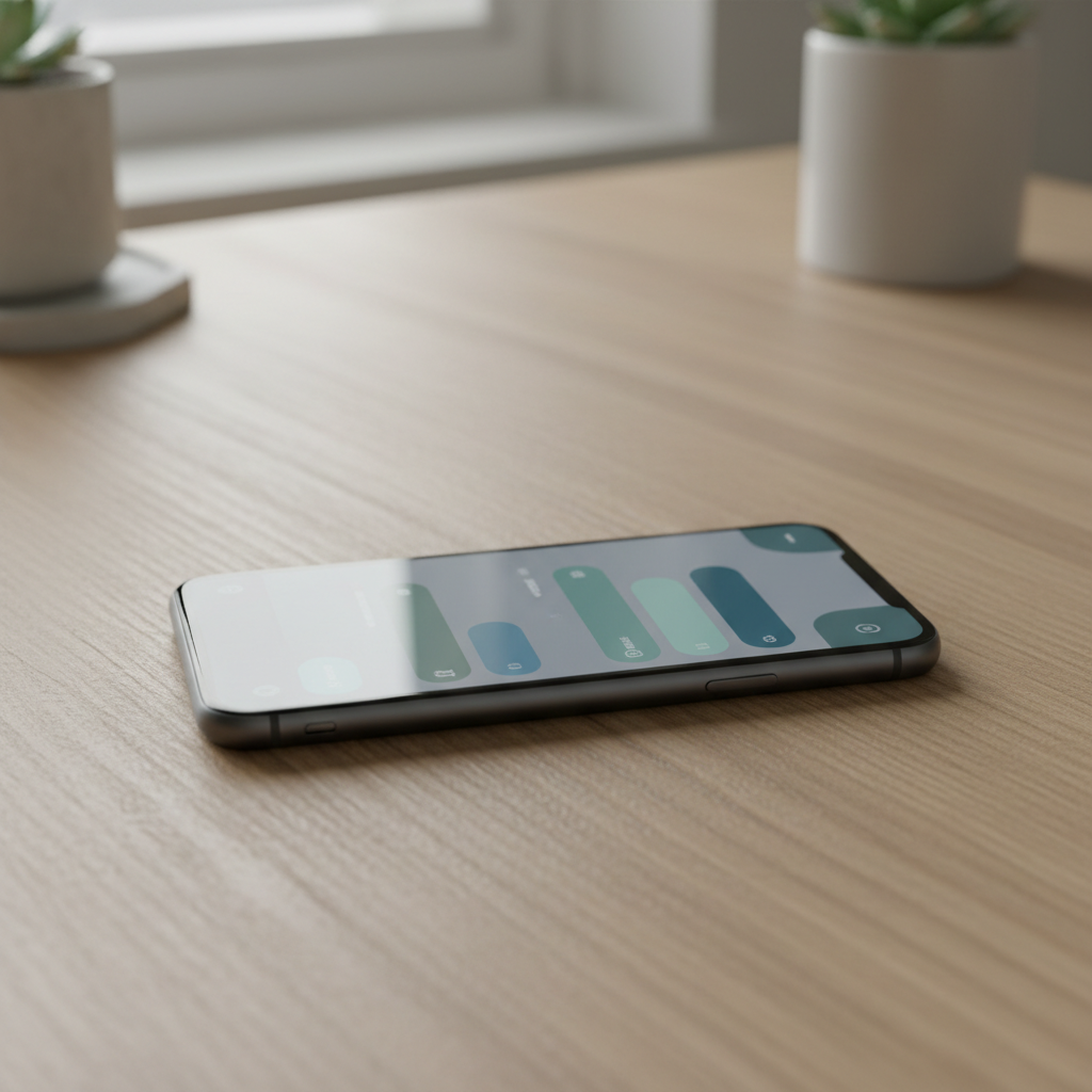 Chat therapie app op smartphone